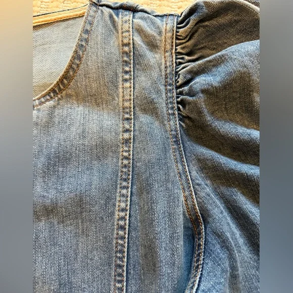 Ulla Johnson Blue Denim Midi Dress - Picture 6 of 11